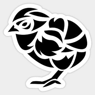 Chick Tattoo Sticker